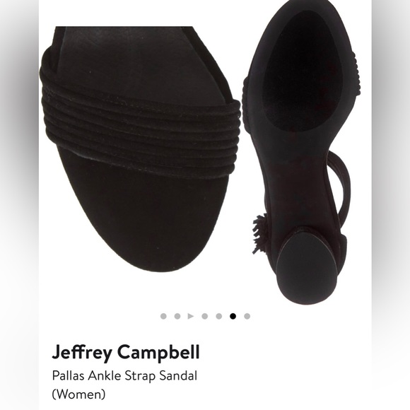 Jeffrey Campbell “Pallas Ankle Strap” Sandal - Picture 3 of 8